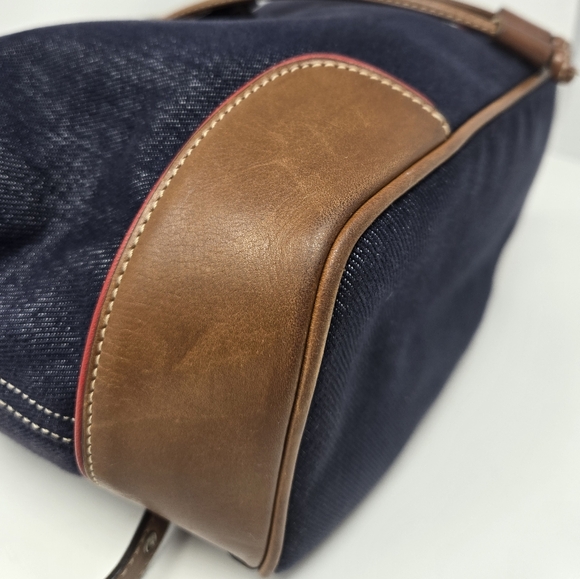 Coach Vintage Denim and Leather Backpack - Picture 9 of 12